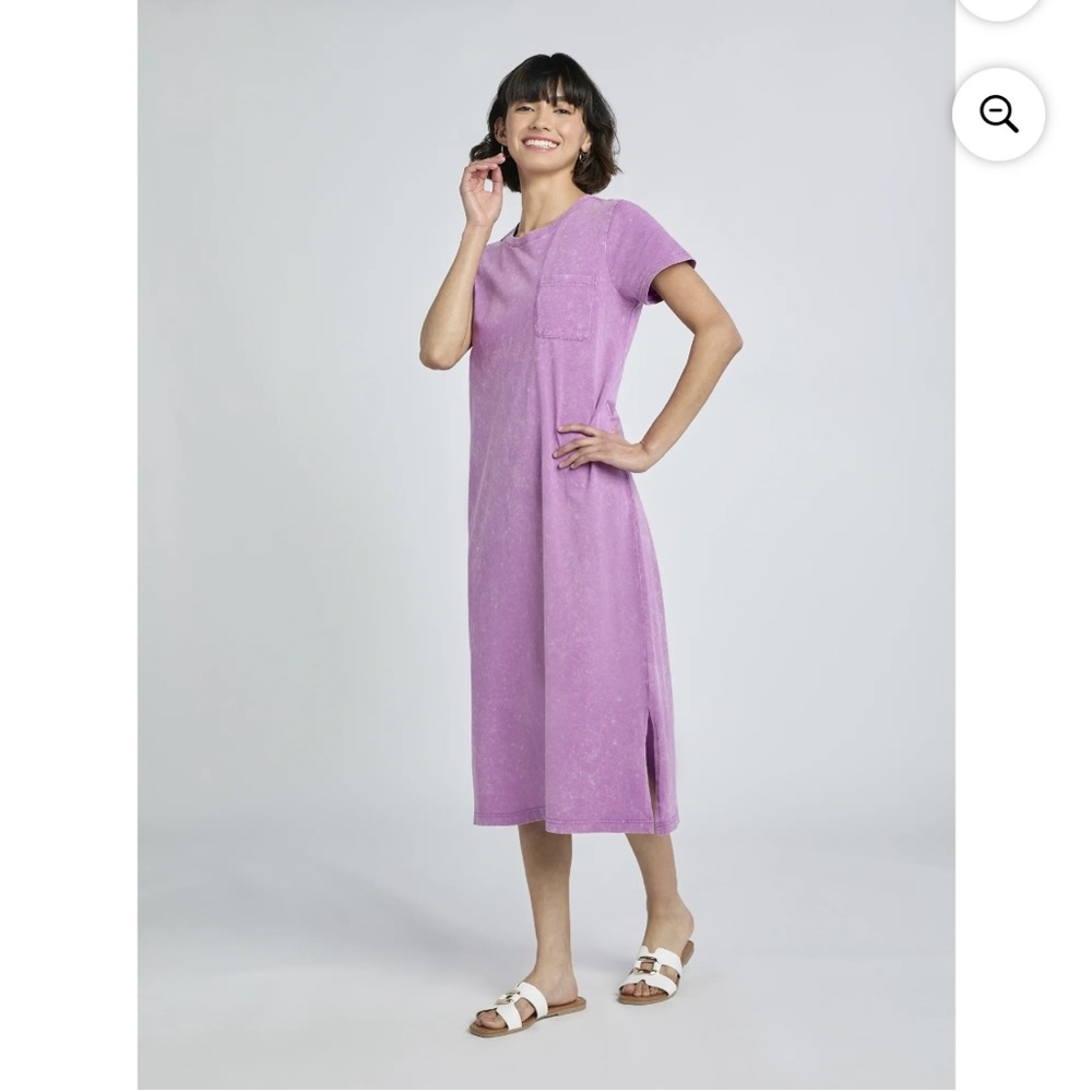 Time and tru - Pink cotton tshirt dress